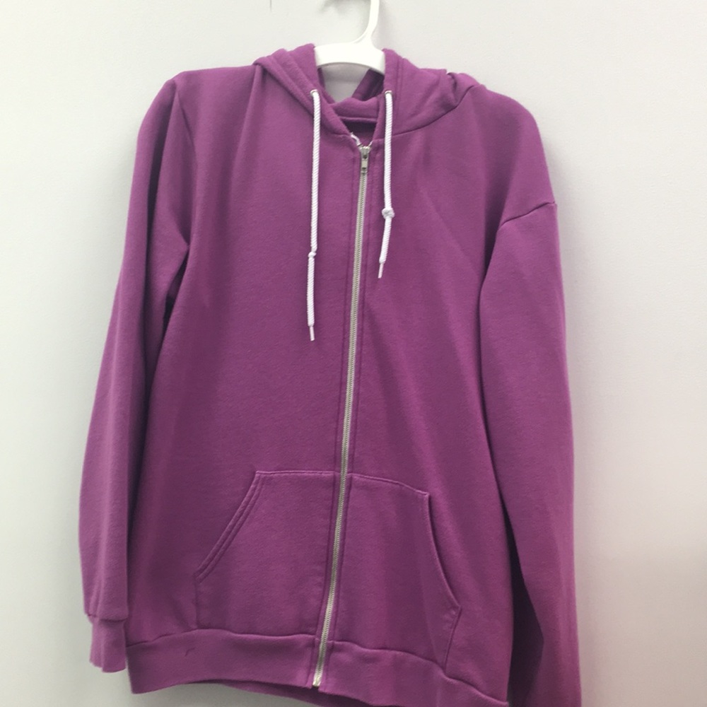 L/S Zip Front sweatshirt